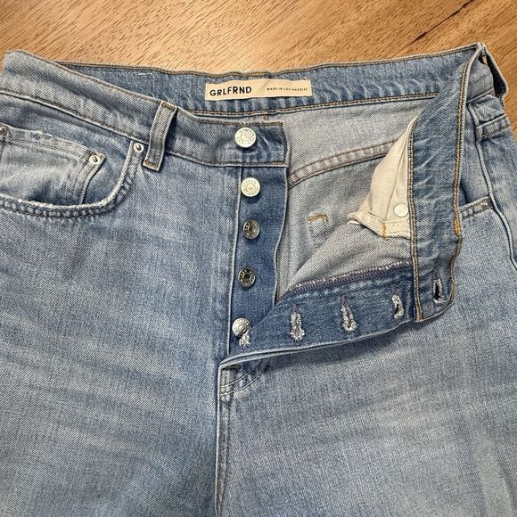 GRLFRND Brooklyn High Rise Loose Straight size 29 Miracle Mile - Picture 3 of 16